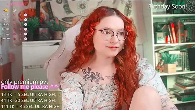 me  hanna online show from February 23, 1:25 am