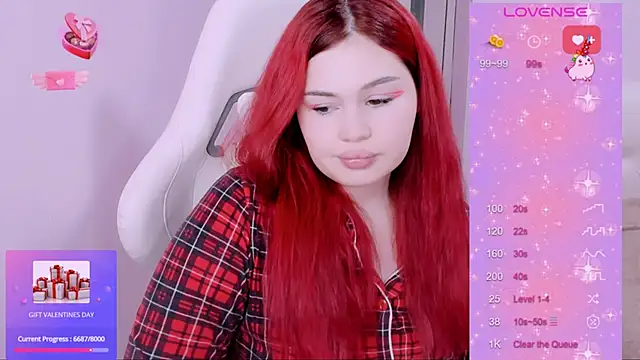 Snapshot of MissClarks chatting on February 27, 2:43 pm MissClarks online show from February 27, 2:43 pm