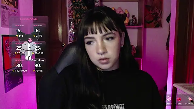 Snapshot of ninfa1_ch chatting on October 30, 1:18 am ninfa1 ch online show from October 30, 1:18 am