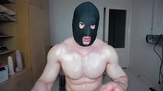 hot muscle online show from June 18, 5:19 am