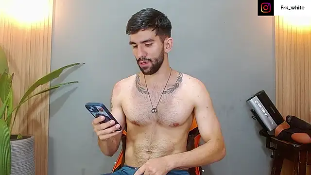 Mr WhiteCock online show from January 14, 2:39 am