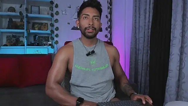 Couple muscle1 online show from January 10, 8:43 pm