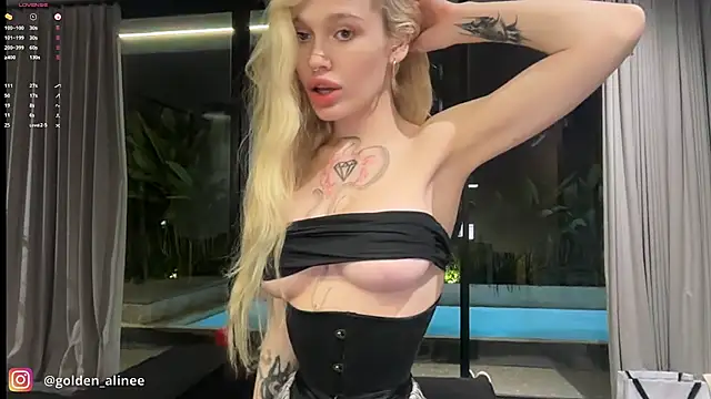 Golden Aline online show from November 5, 2:17 pm