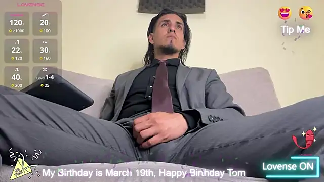 Tom blunt96 online show from March 20, 12:51 am