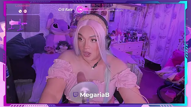 Snapshot of MegariaB chatting on December 20, 4:20 am MegariaB online show from December 20, 4:20 am