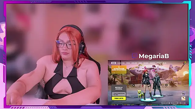 Snapshot of MegariaB chatting on May 21, 4:41 am MegariaB online show from May 21, 4:41 am