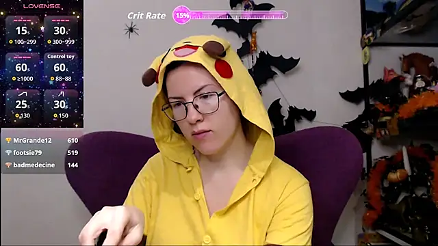 Snapshot of vaders_daughter chatting on October 24, 6:15 pm vaders daughter online show from October 24, 6:15 pm