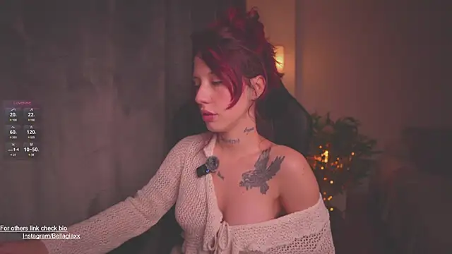 Snapshot of BellaGiaxx chatting on January 23, 4:04 pm BellaGiaxx online show from January 23, 4:04 pm