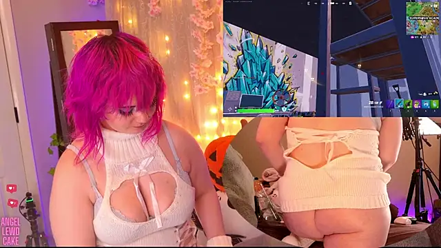 Angel-Lewd-Cake online show from October 17, 11:40 pm