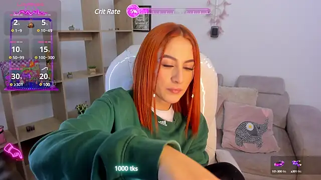 Snapshot of Tiarha chatting on January 29, 3:44 am Tiarha online show from January 29, 3:44 am