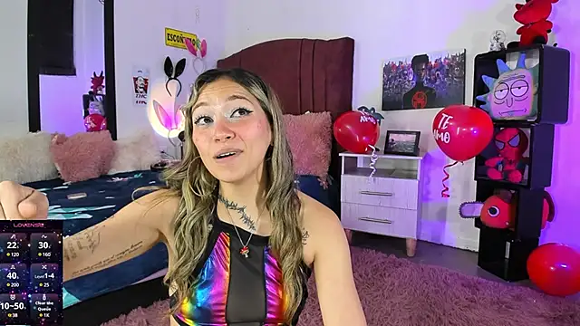 Snapshot of alisson_zafiro_ chatting on February 14, 9:24 am alisson zafiro online show from February 14, 9:24 am