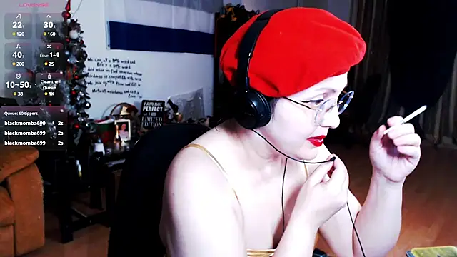 Snapshot of Imperatriza chatting on February 25, 10:39 pm Imperatriza online show from February 25, 10:39 pm