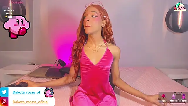 Snapshot of DakotaRosee chatting on February 6, 7:24 am DakotaRosee online show from February 6, 7:24 am