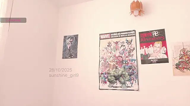 Snapshot of sunshine_girl9 chatting on October 28, 5:59 pm sunshine girl9 online show from October 28, 5:59 pm