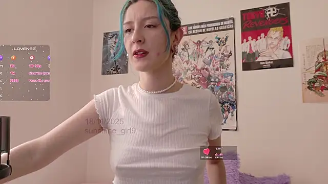 Snapshot of sunshine_girl9 chatting on November 18, 7:07 pm sunshine girl9 online show from November 18, 7:07 pm