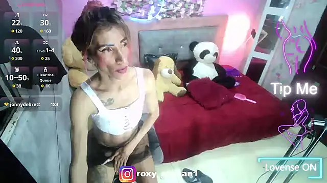 roxy roxxan online show from March 1, 2:26 am