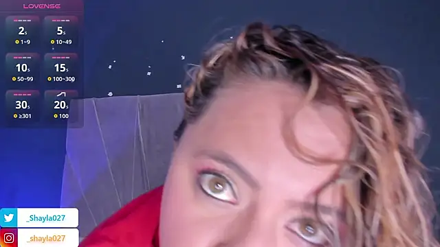 Shayla27 online show from March 9, 1:15 pm