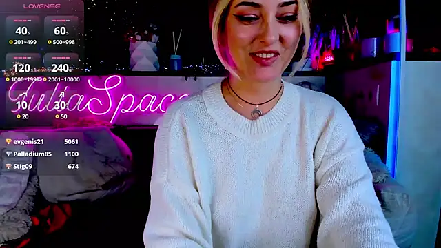  JuliaSpace  online show from February 14, 10:25 pm