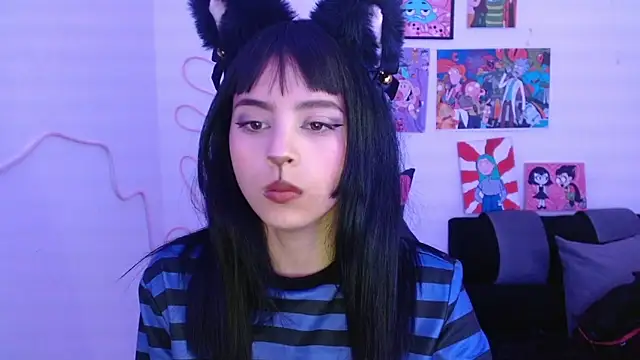 Snapshot of Kind_Scarlett chatting on March 3, 1:21 am Kind Scarlett online show from March 3, 1:21 am