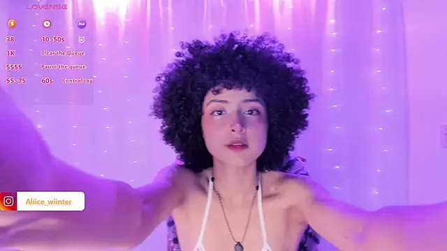 Alice winter  online show from December 15, 9:20 pm