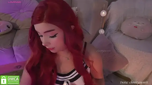 Snapshot of Cheerrysweett chatting on October 23, 2:55 am Cheerrysweett online show from October 23, 2:55 am