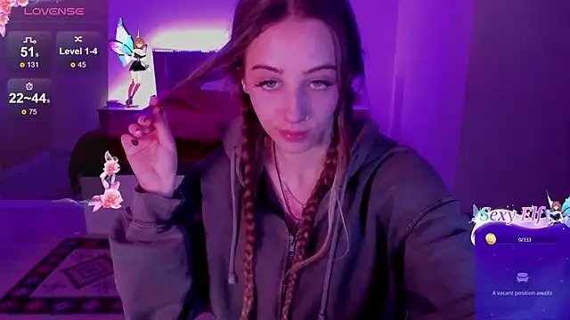 Snapshot of MelodyElf chatting on March 25, 4:02 pm MelodyElf online show from March 25, 4:02 pm