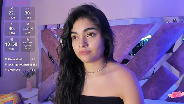 GiselOrtiz online show from March 5, 5:50 pm