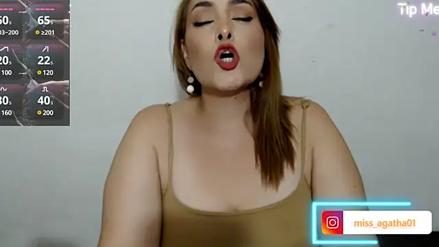 Snapshot of Miss_Agatha chatting on February 5, 12:10 am Miss Agatha online show from February 5, 12:10 am