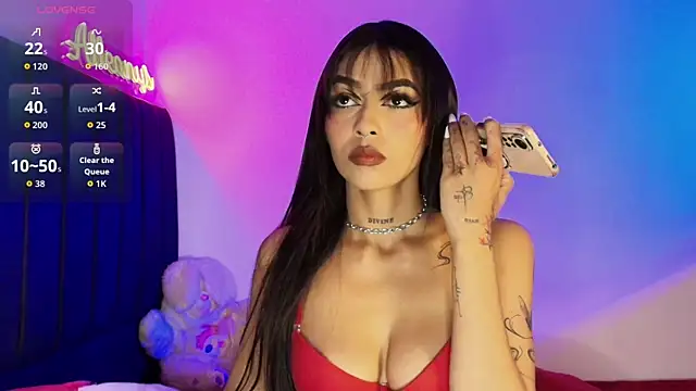 Snapshot of Alleanys_Cristal chatting on October 23, 10:08 pm Alleanys Cristal online show from October 23, 10:08 pm