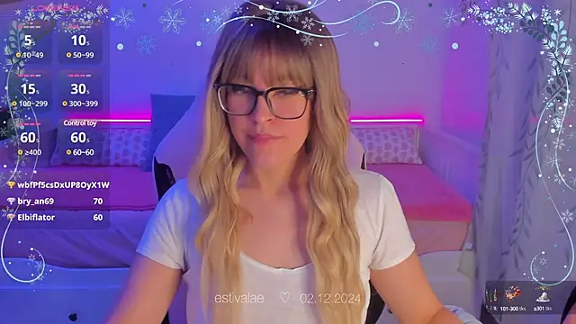 estivalae online show from December 2, 5:59 pm