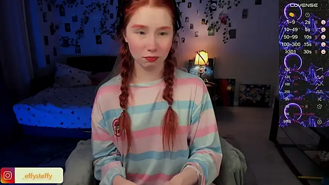 Snapshot of CallMeEffy1 chatting on February 18, 5:53 pm CallMeEffy1 online show from February 18, 5:53 pm