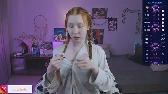 Snapshot of CallMeEffy1 chatting on November 23, 5:57 pm CallMeEffy1 online show from November 23, 5:57 pm