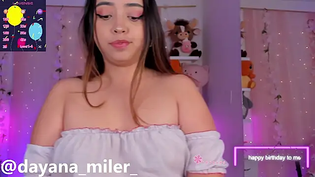  dayana miler online show from January 9, 2:25 am