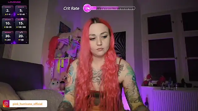 Snapshot of PinkHurricaneOfficial chatting on February 7, 11:13 pm PinkHurricaneOfficial online show from February 7, 11:13 pm