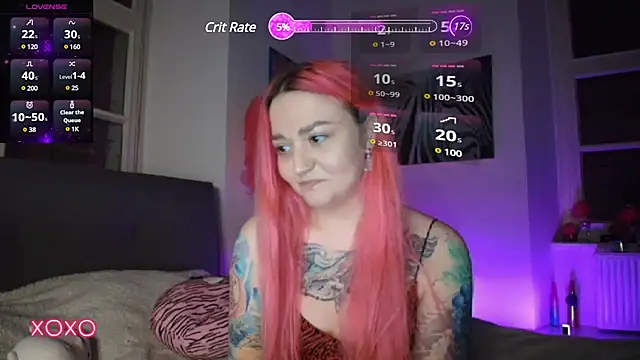 Snapshot of PinkHurricaneOfficial chatting on February 18, 8:14 pm PinkHurricaneOfficial online show from February 18, 8:14 pm