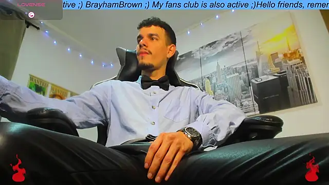 Snapshot of BRAYHAMBROWN chatting on October 9, 10:41 pm BRAYHAMBROWN online show from October 9, 10:41 pm
