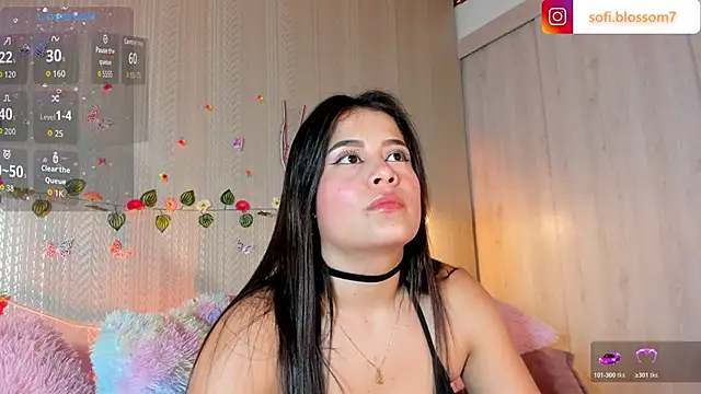 Snapshot of Sofi_Blossom chatting on June 30, 7:59 pm Sofi Blossom online show from June 30, 7:59 pm