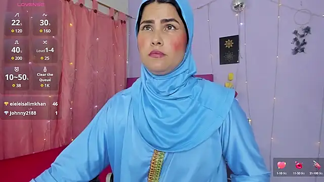 AishaAmin  online show from January 24, 3:55 pm