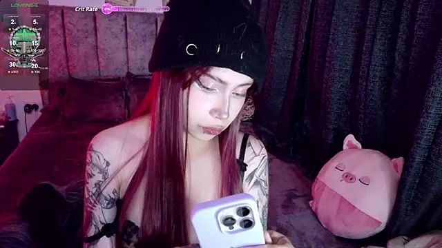 Snapshot of Inori_08 chatting on November 7, 4:01 am Inori 08 online show from November 7, 4:01 am