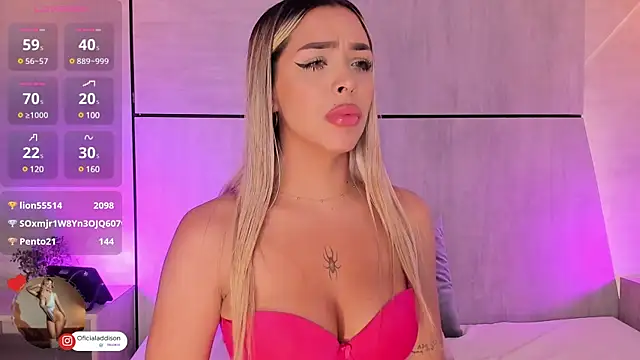 Snapshot of Addison_baker chatting on January 5, 1:56 am Addison baker online show from January 5, 1:56 am