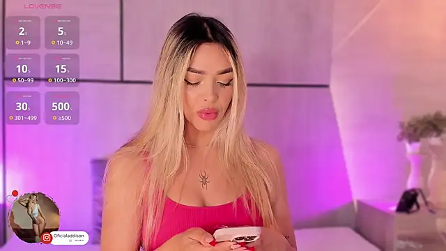 Snapshot of Addison_baker chatting on January 7, 7:59 pm Addison baker online show from January 7, 7:59 pm