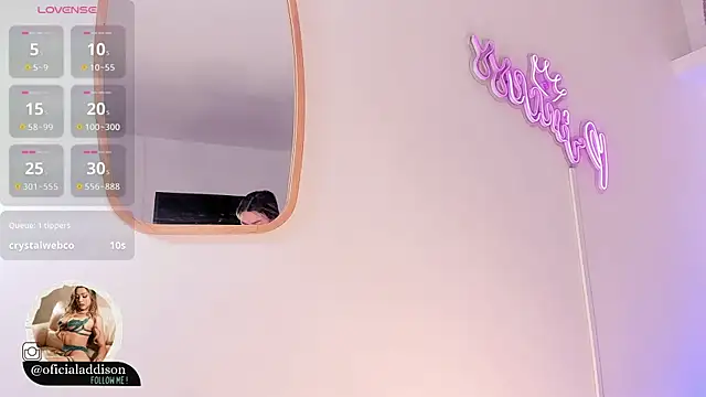 Snapshot of Addison_baker chatting on February 1, 2:05 am Addison baker online show from February 1, 2:05 am