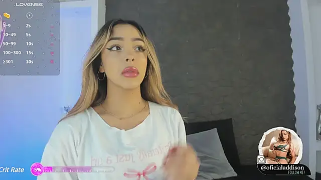 Snapshot of Addison_baker chatting on March 3, 7:49 pm Addison baker online show from March 3, 7:49 pm