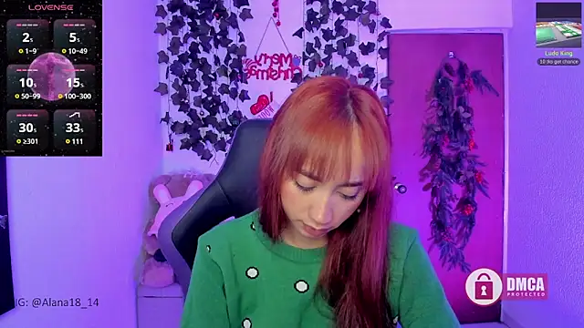 Snapshot of Alana_Pherson chatting on December 31, 6:37 am Alana Pherson online show from December 31, 6:37 am