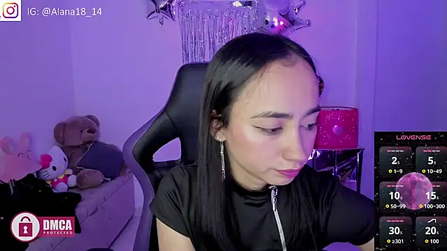 Snapshot of Alana_Pherson chatting on September 14, 4:55 am Alana Pherson online show from September 14, 4:55 am