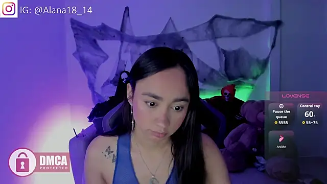 Snapshot of Alana_Pherson chatting on October 22, 7:08 am Alana Pherson online show from October 22, 7:08 am