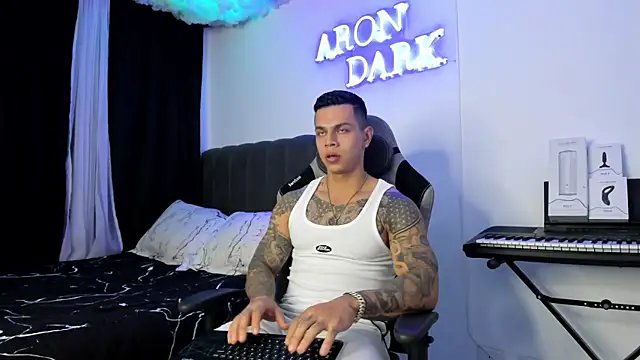 Snapshot of Aron_Dark chatting on December 10, 1:54 am Aron Dark online show from December 10, 1:54 am