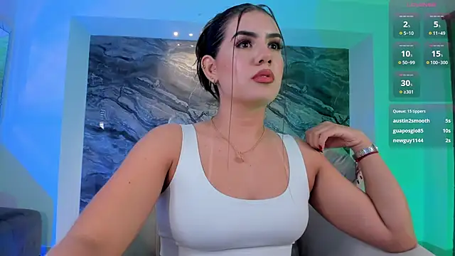 Snapshot of AngelicaVega chatting on January 18, 12:57 am AngelicaVega online show from January 18, 12:57 am