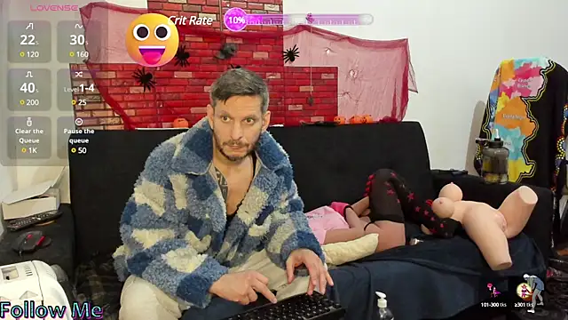 Snapshot of Samurayjiu chatting on February 13, 11:58 pm Samurayjiu online show from February 13, 11:58 pm