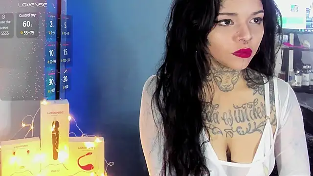 Snapshot of NinaInk chatting on February 3, 12:14 pm NinaInk online show from February 3, 12:14 pm